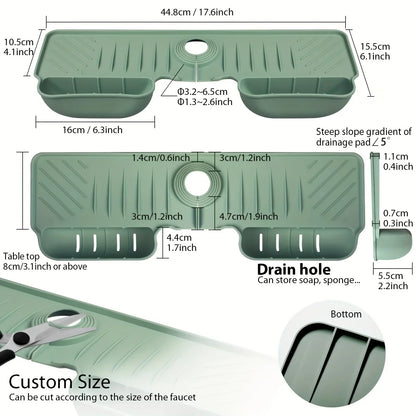Flexible Kitchen Dish Drain Mat