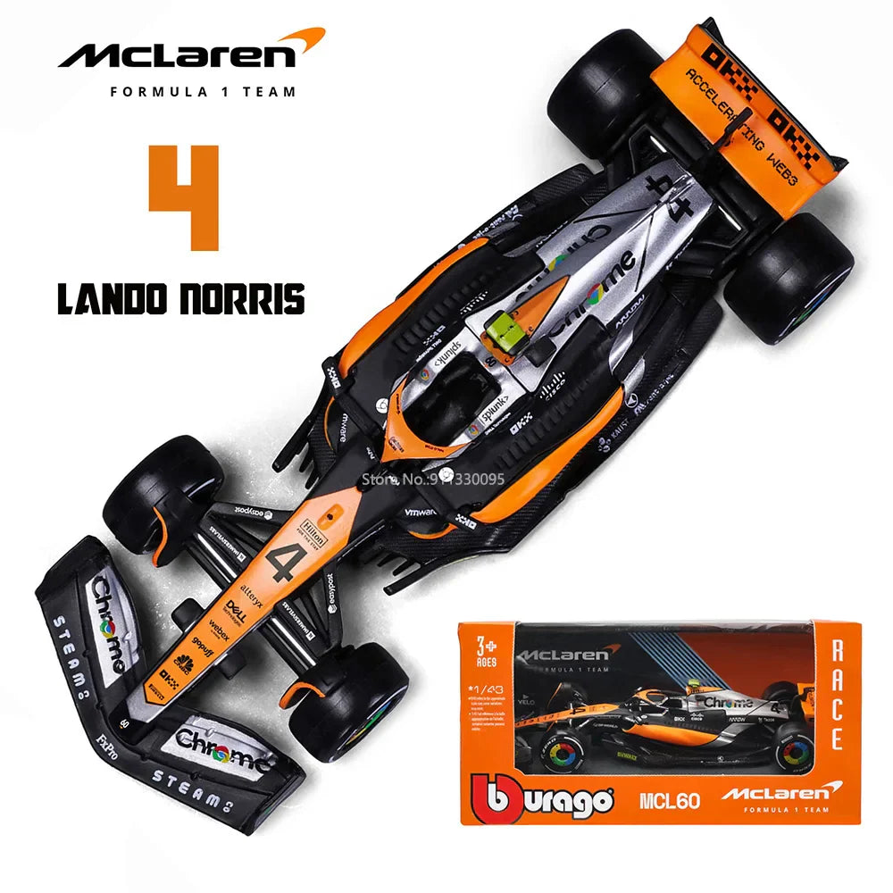 Detailed F1 Car Model 1:43 Scale Collectible Replica