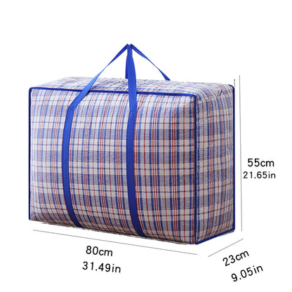 Collapsible Storage Tote with Easy Zipper Top