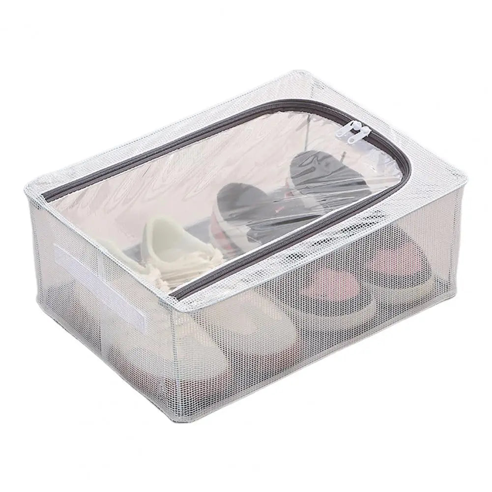 Collapsible Space Saving Shoe Rack Organizer - Luxicro