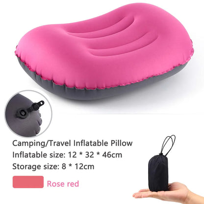 Compact Blow Up Travel Pillow