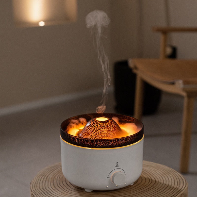 Compact Aroma Ultrasonic Air Purifier Humidifier - Luxicro