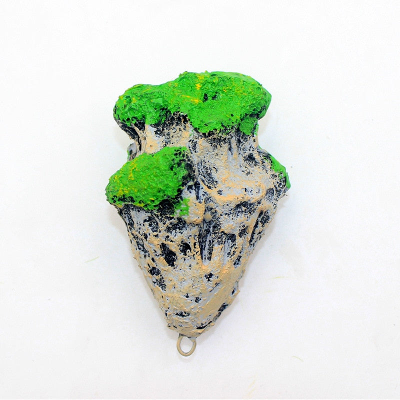 Vibrant Sea Rock Tank Decor - Luxicro