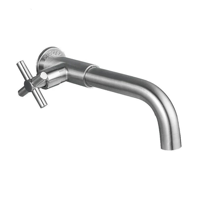 Contemporary Cascade Wall Mounted Kitchen Faucet