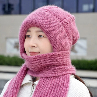 Cozy Soft Hat Scarf Bundle