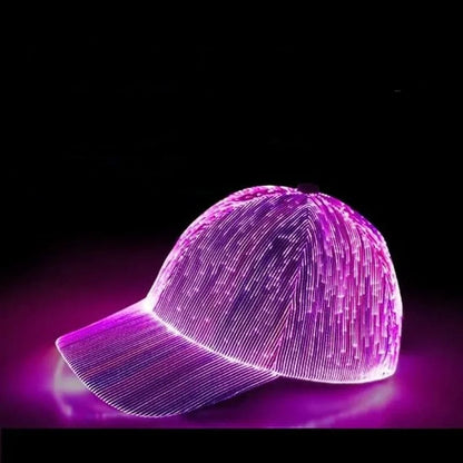 Glowing Sports LED Baseball Hat - Luxicro