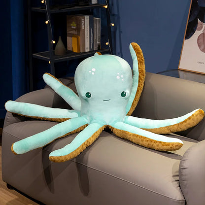 Vibrant Octopus Cute Snuggle Plush Toy