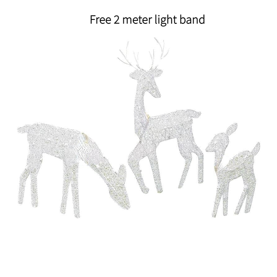 Bright LED Reindeer Yard Decor