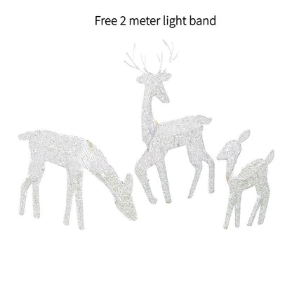 Bright LED Reindeer Yard Decor