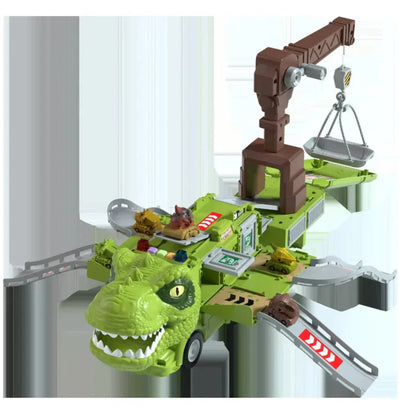 Fun Dinosaur Model Vehicle Set