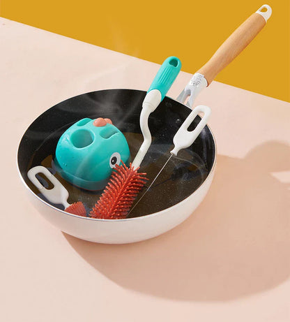 Newborn Feeding Bottle Cleaner Brush Kit