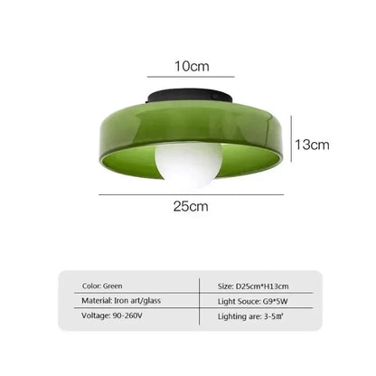 Vibrant Glass Panel Wall Lamps Bright Accent Lights