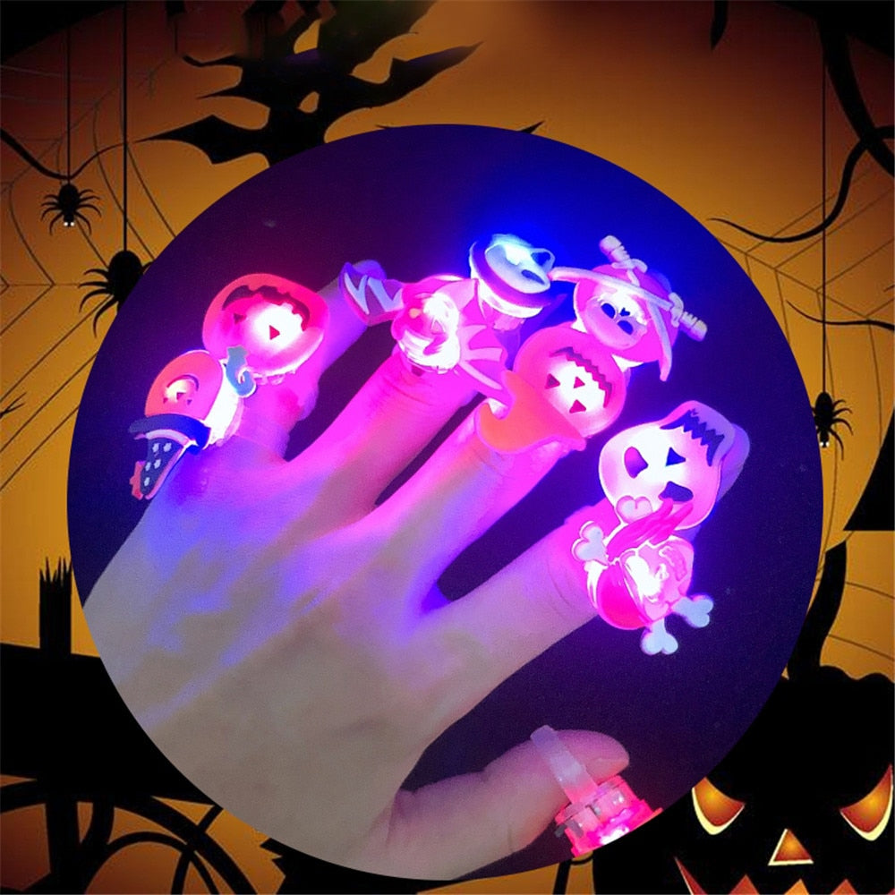 Glamorous Skull Sterling Silver Rings