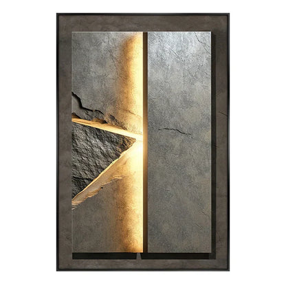 Modern Grey LED Porcelain Wall Lamp