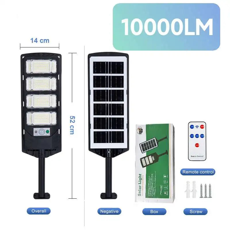 Bright Motion Activated Solar Yard Lamp