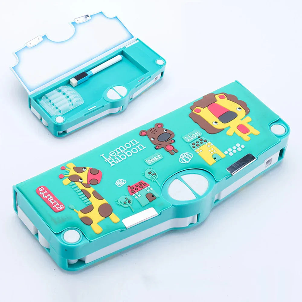 Bright Colorful Pencil Case for Kids
