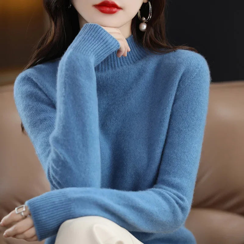 Cozy Fall Women's Cable Knit Sweater