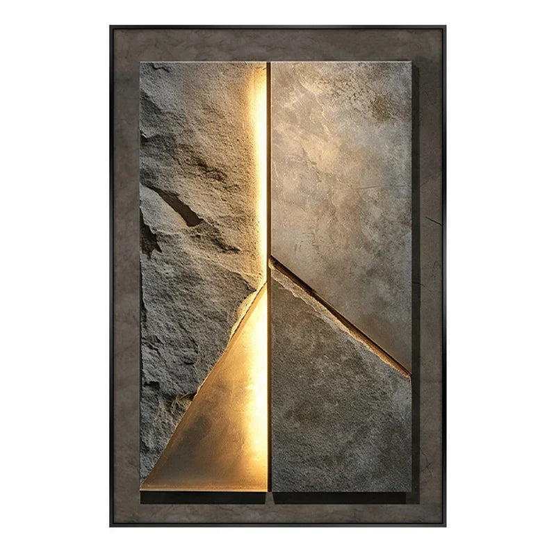 Modern Grey LED Porcelain Wall Lamp