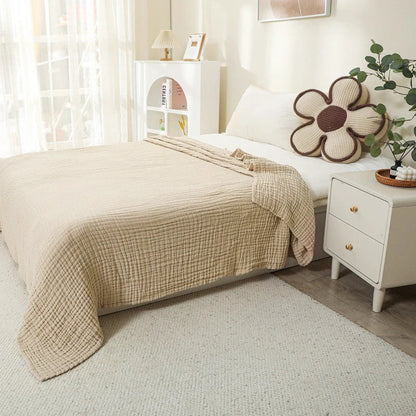 Cozy Fleece Throw Blanket for Home