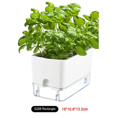 Automatic Watering Modern Indoor Plant Pot - Luxicro