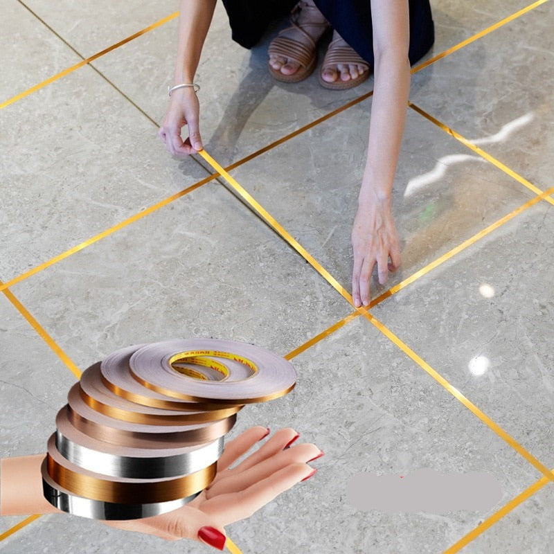 Floor Tile Gap Covering Strip - Luxicro