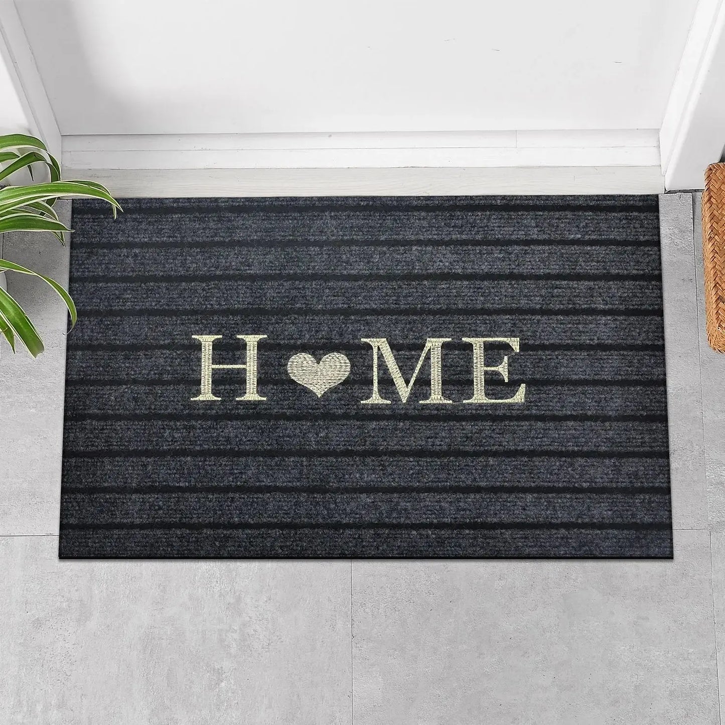 Non-Slip Welcome Door Mat