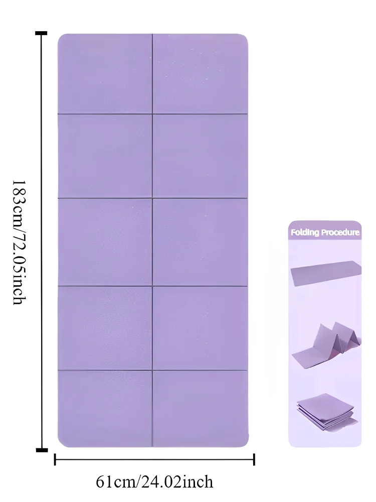 Eco Friendly Foldable Yoga Mat