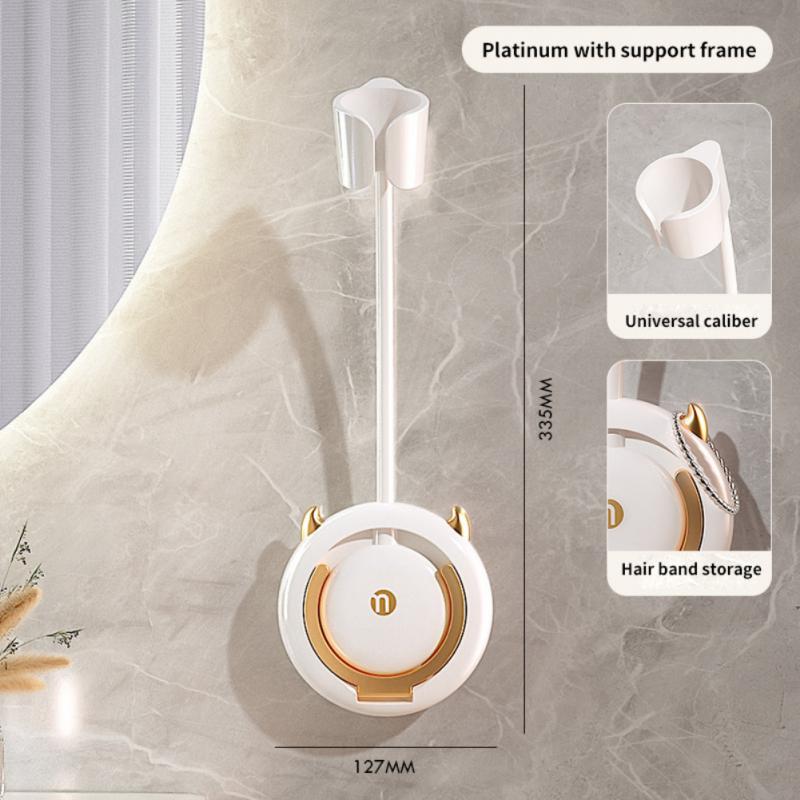 Stick On Bathroom Hair Dryer Storage Holder - Luxicro