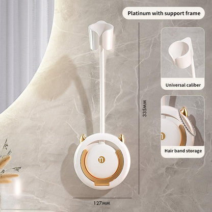 Stick On Bathroom Hair Dryer Storage Holder - Luxicro