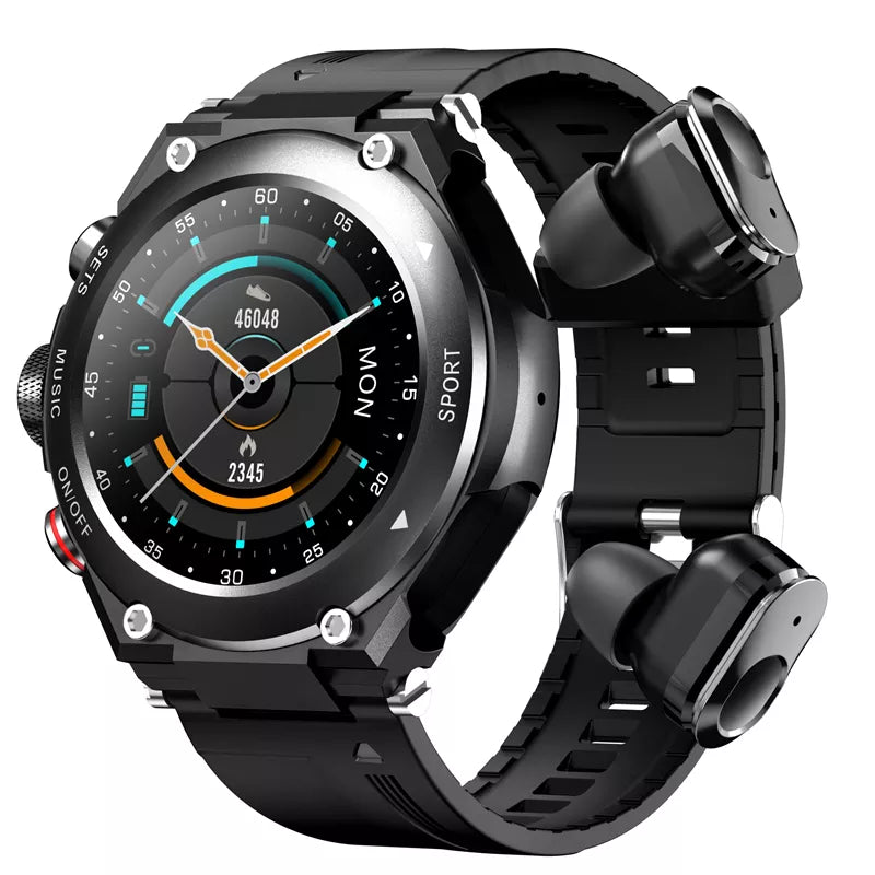 Bluetooth Fitness Tracker Headphones