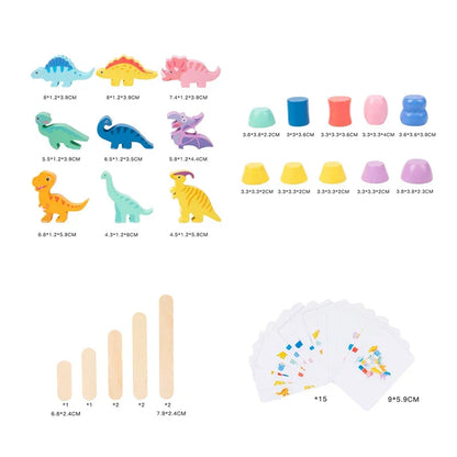 Fun Learning Dinosaur Block Toy