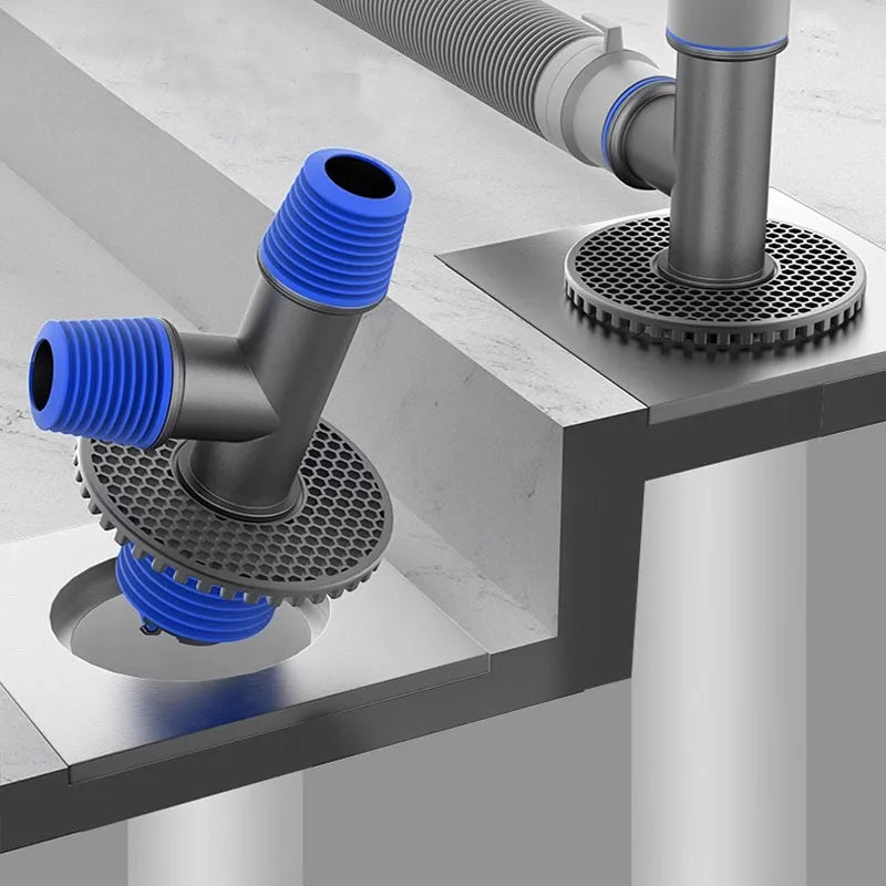 Easy Fit Washing Machine Drain Hose Connector - Luxicro