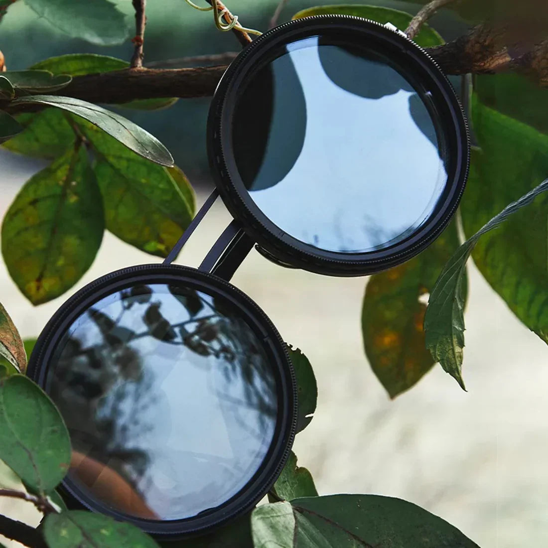 Trendy Black Lens Sunglasses with UV Protection