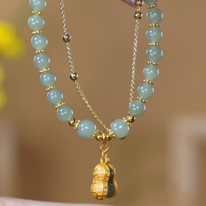 Trendy Two Tone Chic Ladies Bracelet