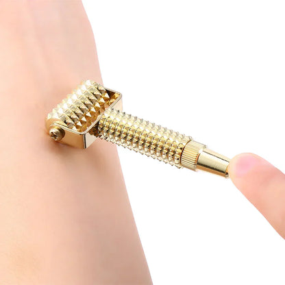 Compact Metal Muscle Roll Massager
