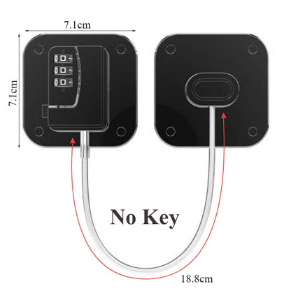 Simple Secure Child Safety Cabinet Lock