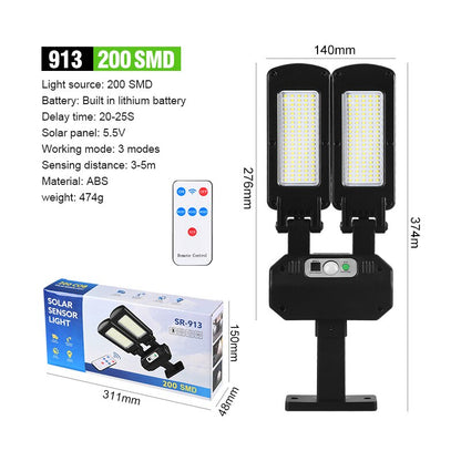Solar Powered Motion Activated Security Light
