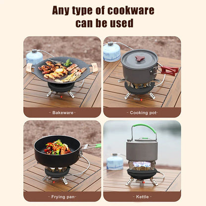 Portable Camping Gas Stove with Auto Ignition