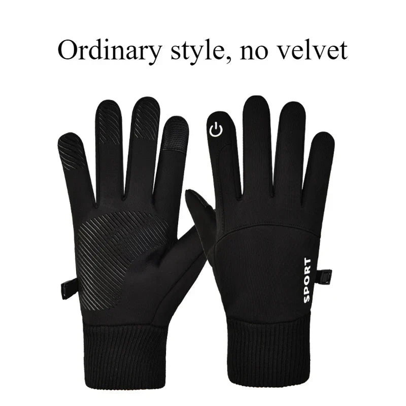Insulated Water Resistant Snow Gloves with Touchscreen Tips