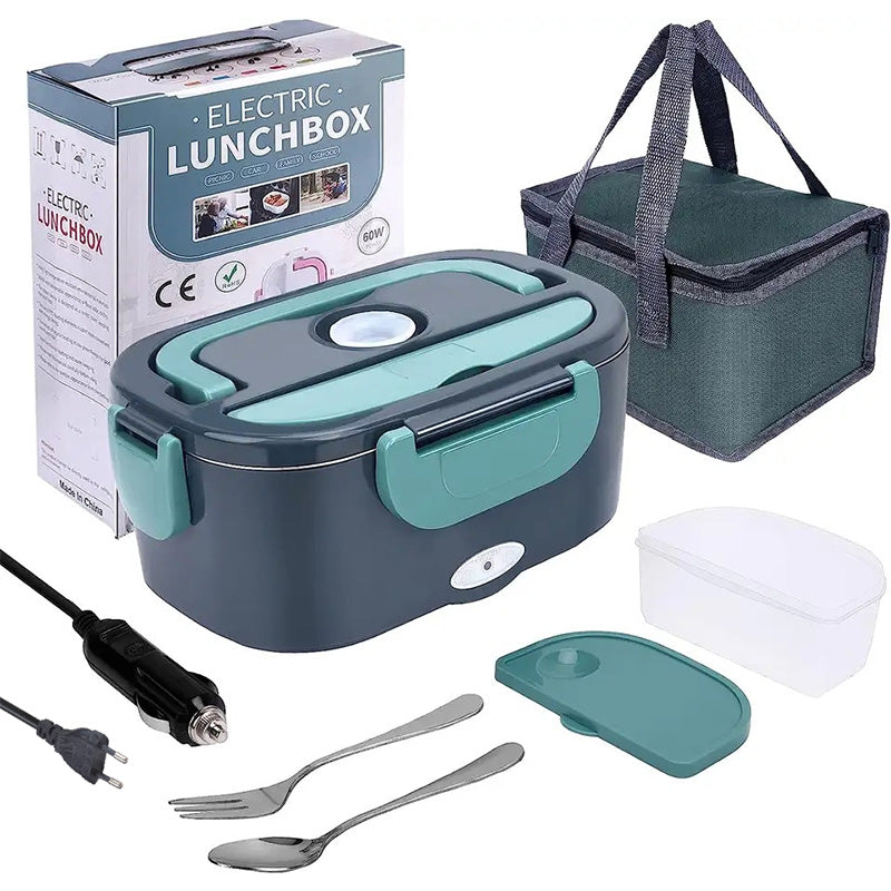 Compact Electric Lunch Box 1.5L Food Heater - Luxicro