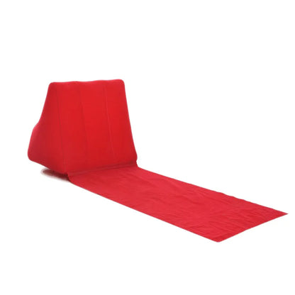 Portable Beach Air Lounge with Back Support Pillow