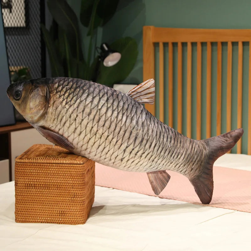 Big Soft Plush Fish Pillow Toy