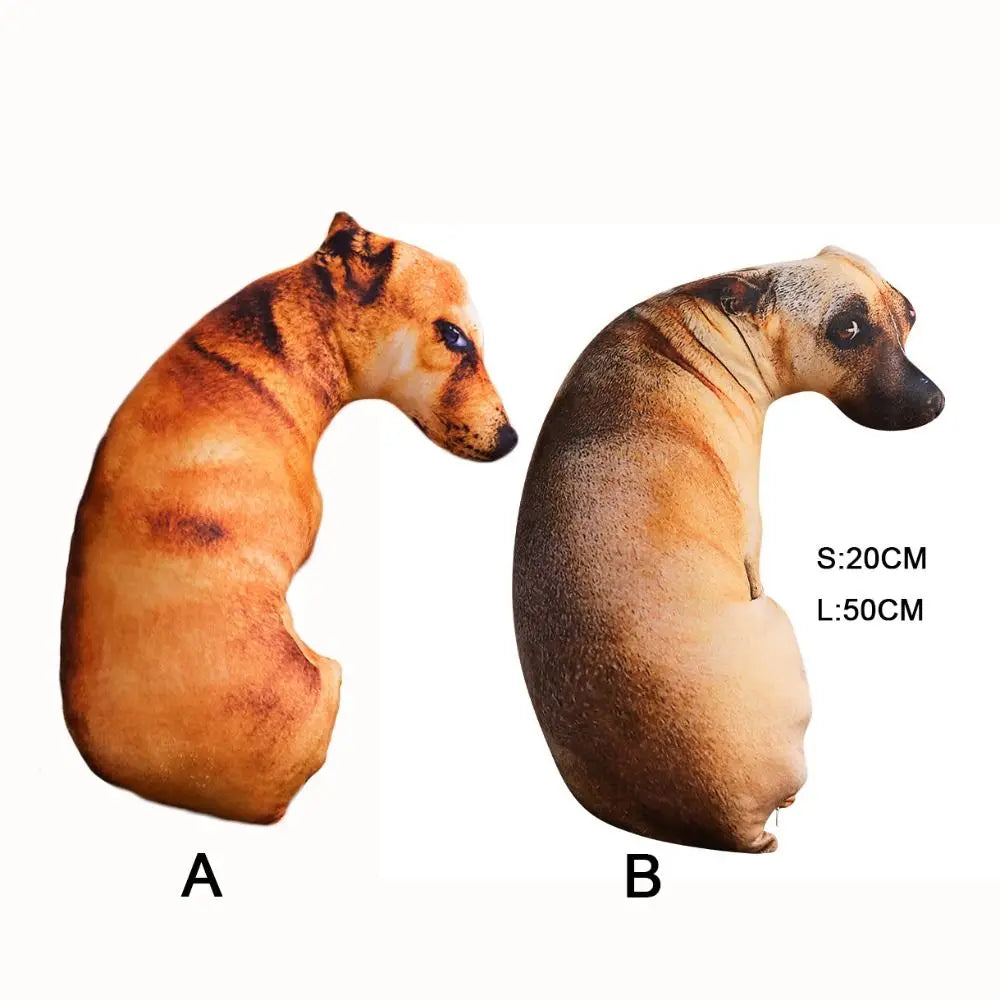 Cuddly Pet Dog Squishy Plush Cushions
