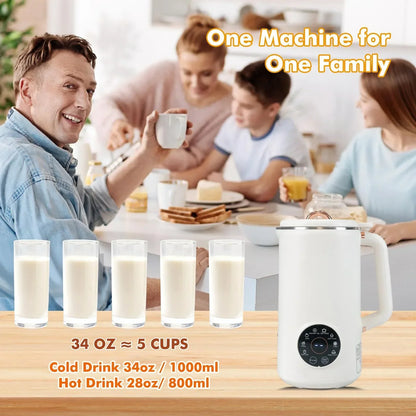 Easy Milk Maker Machine for Nuts, Oats, and Soy