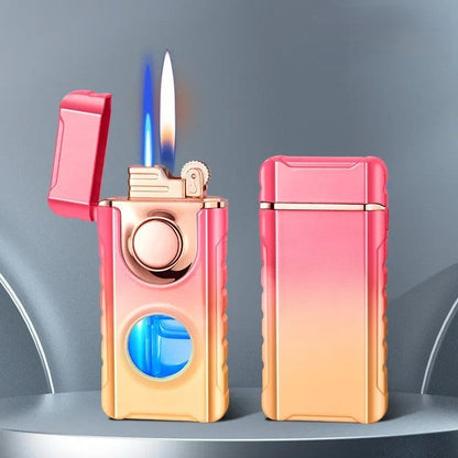 Durable Windproof Double Flame Torch