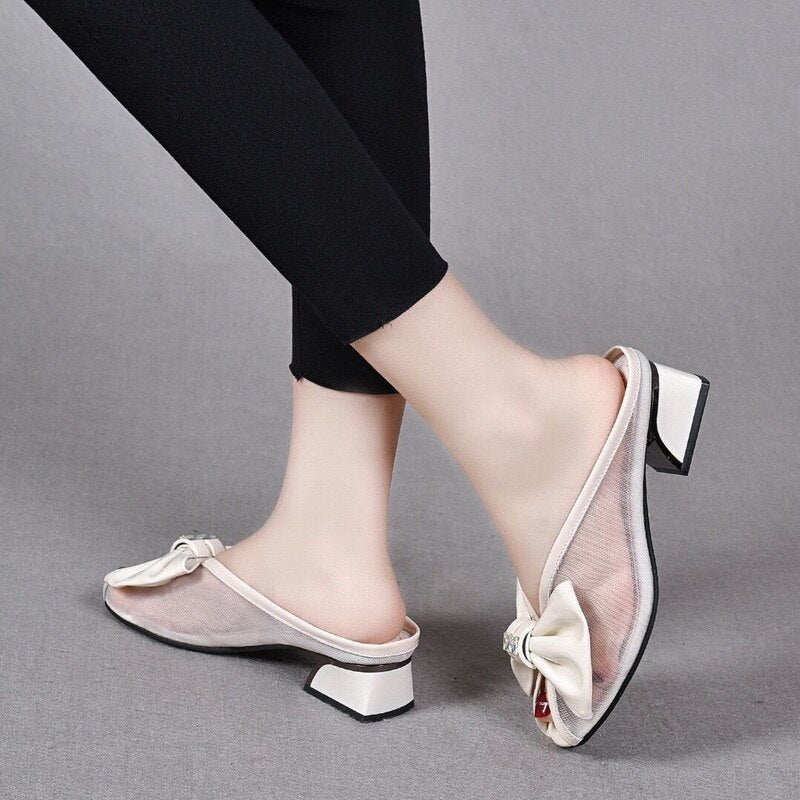 Comfortable Slim Ankle Strap Wedge Shoes