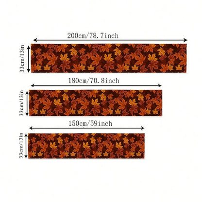 Autumn Leaf Design Table Runner Home Decor