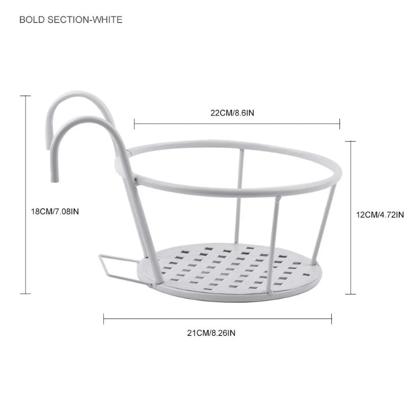 Space Saving Garden Planter Holder Rack - Luxicro