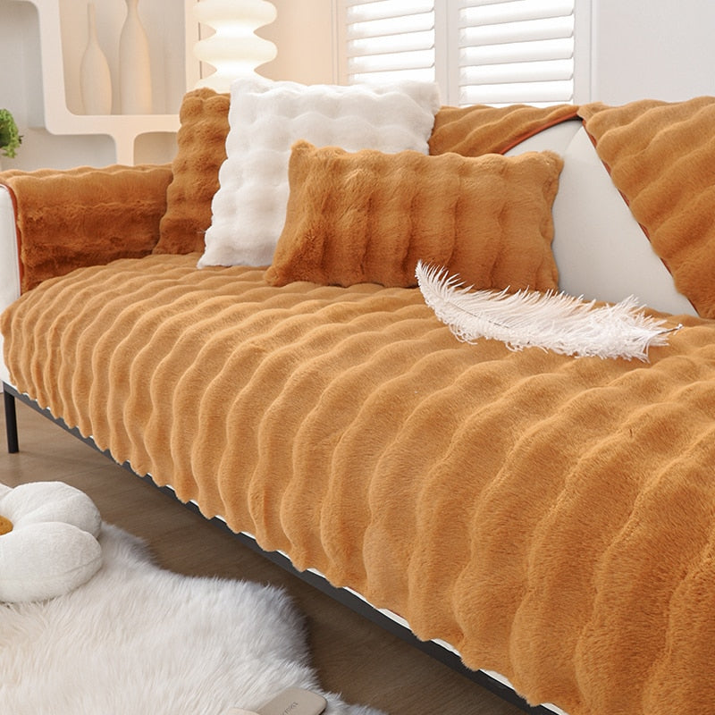 Plush Comfortable Sofa Cover