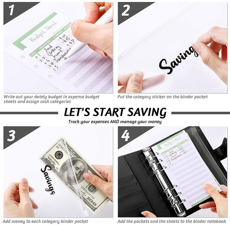 Luxury Leather Phone Wallet Planner